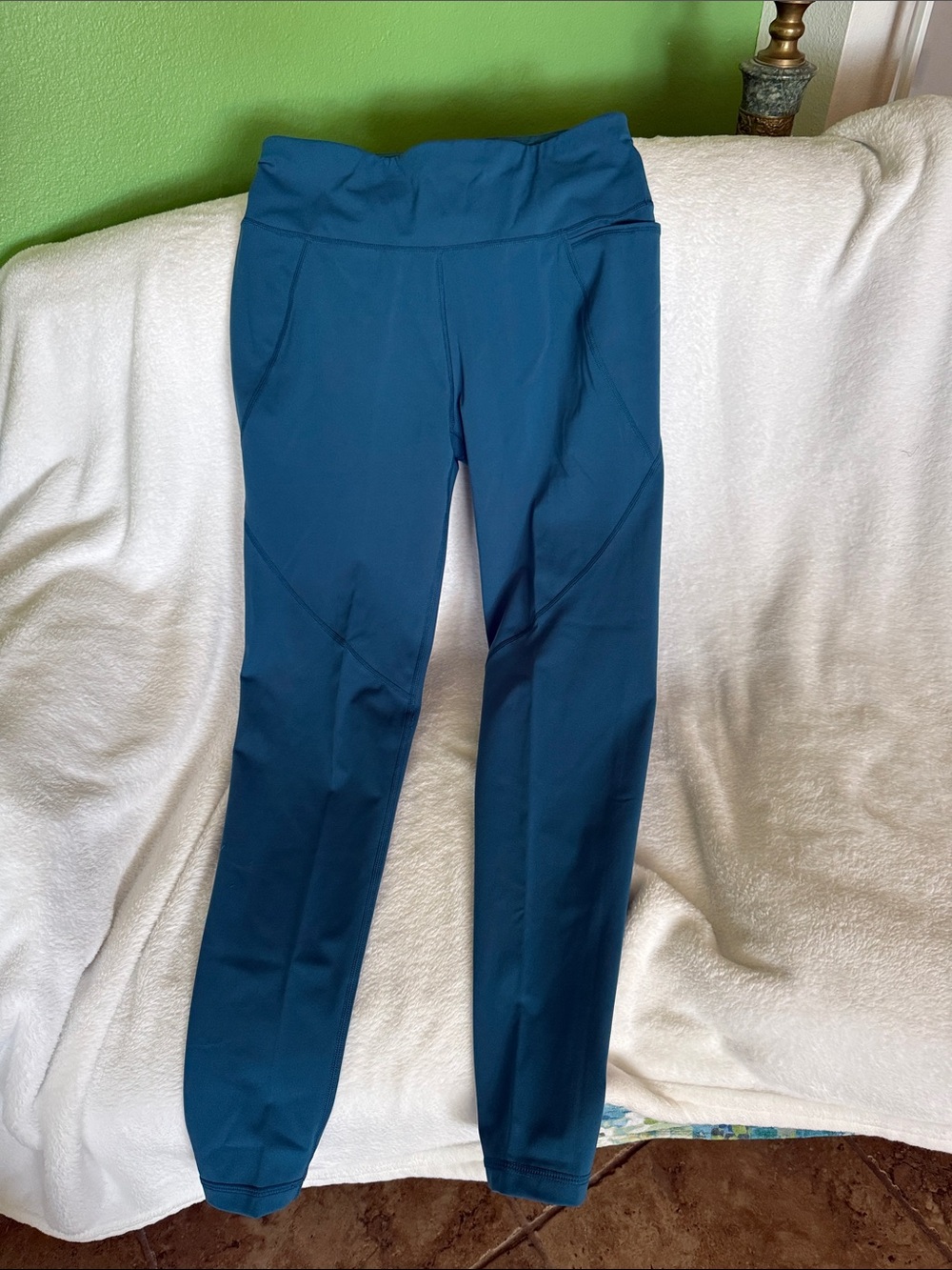 Sweaty Betty Teal Blue High-Waist Leggings